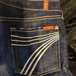 Vintage 7 for all Mankind DOJO flares. RARE